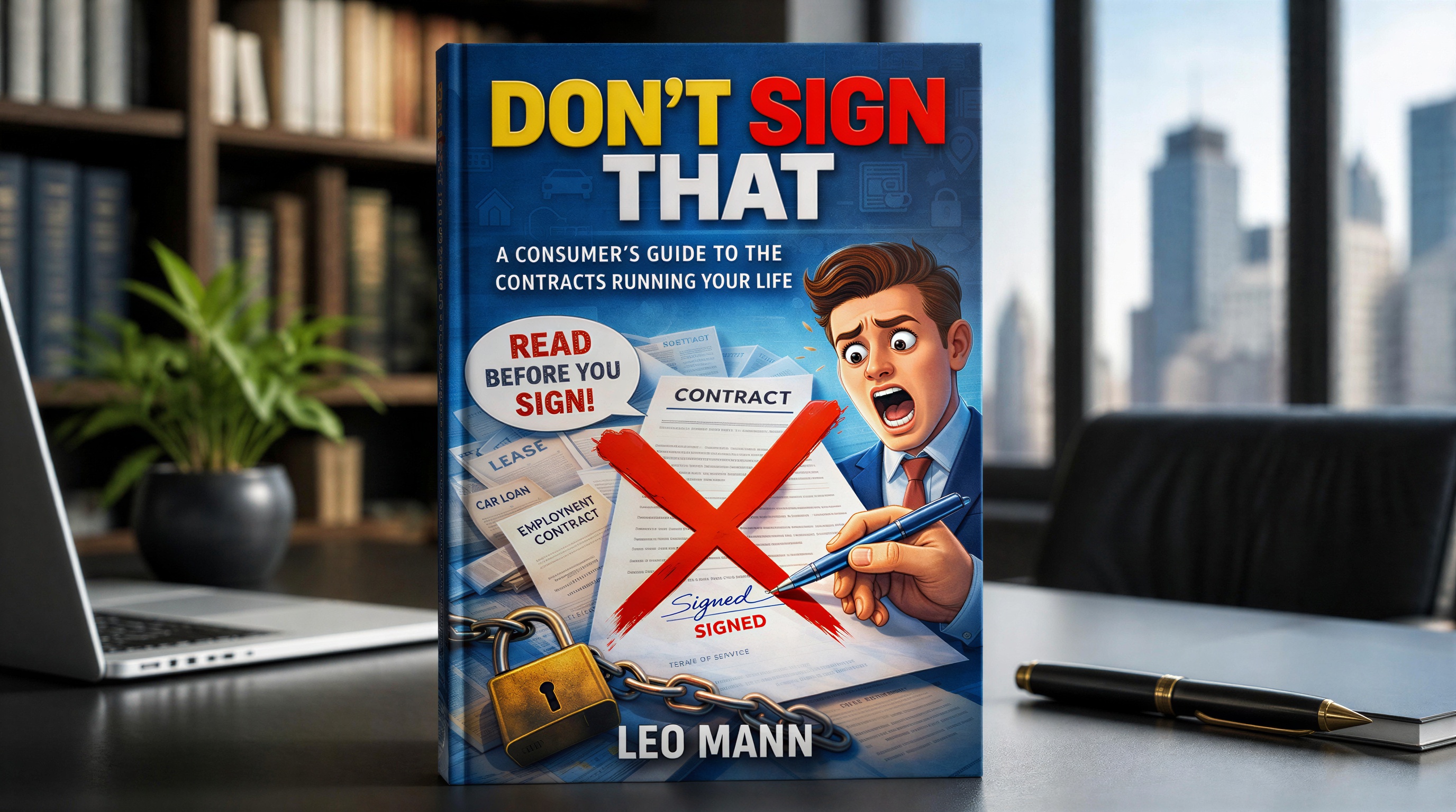 Don't Sign That book cover by Leo Mann